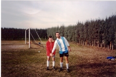1990 - Marchesiello Massimo (sì è proprio lui !!) e Aldo Tarricone in un momento di intimità