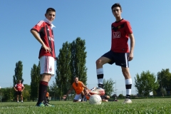 Calcio d'inizio 2012-2013 - Due giovani speranze Matteo Bagni e Giuseppe Martina